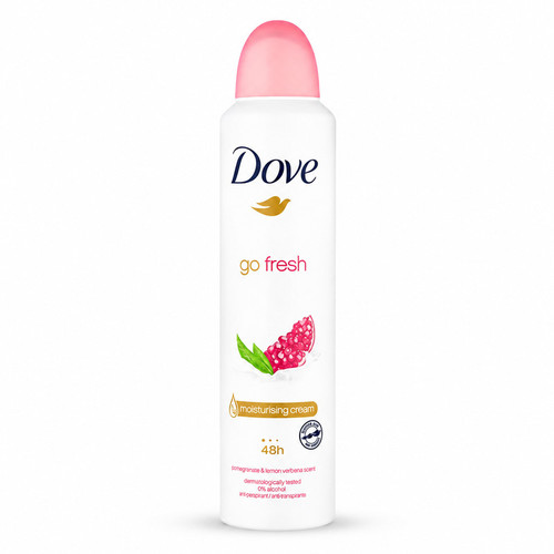 اسپری ضدتعریق زنانه داو مدل انار Pomegranate 48HR حجم 250 میلیلیتر