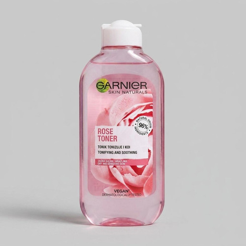 تونر پاک کننده صورت رایحه رز مدل Rose Toner برای پوست خشک و معمولی حجم 200 میلی لیتر