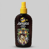 روغن برنزه کننده جامائیکا مدل نارگیل حجم 200 میلیلیتر، دارای SPF UVA و UVB، مقاوم در برابر آب و رطوبت، حاوی ویتامین E و افزایشدهنده درخشش شکلاتی، مناسب تمام انواع پوست