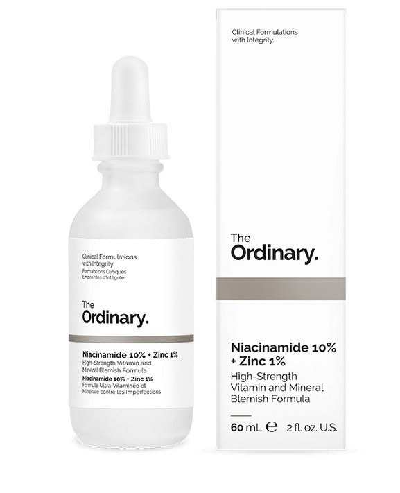 سرم ضد جوش The Ordinary مدل نیاسینامید 10% + زینک 1% اورجینال